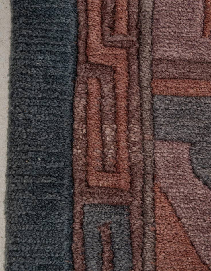Detail image of  8' 4 x 11' 3  Hand Knotted Nepal Wool Rug