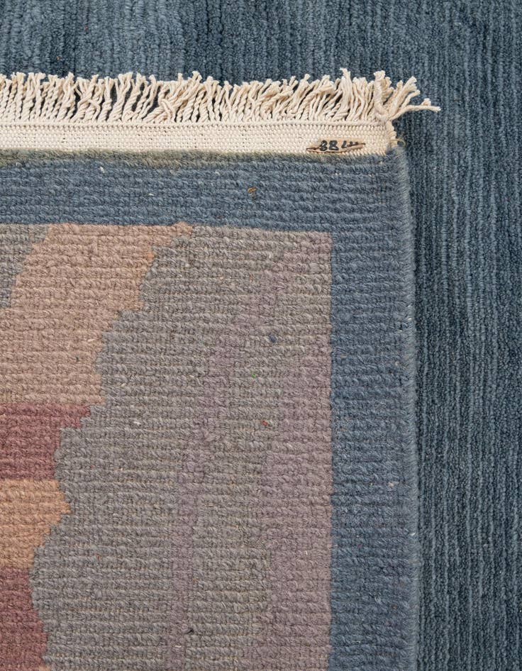 Detail image of  8' 5 x 11' 3  Hand Knotted Nepal Wool Rug