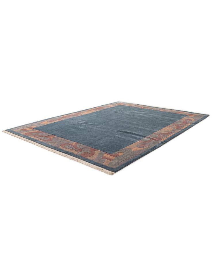 Detail image of  8' 5 x 11' 3  Hand Knotted Nepal Wool Rug