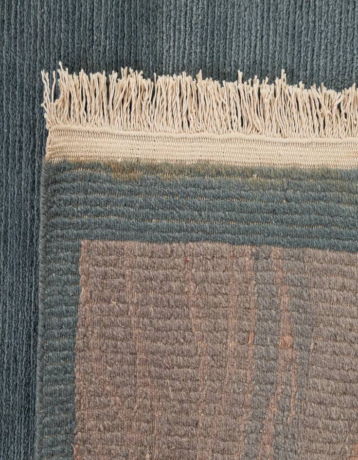 Detail image of  8' 1 x 11' 5  Hand Knotted Nepal Wool Rug