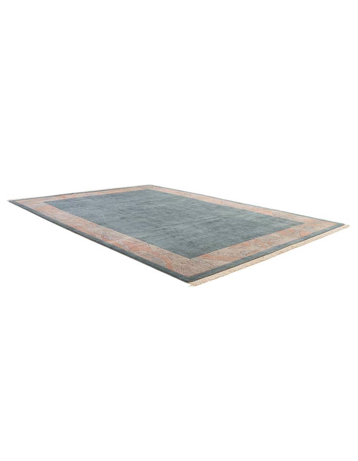 Detail image of  8' 1 x 11' 5  Hand Knotted Nepal Wool Rug