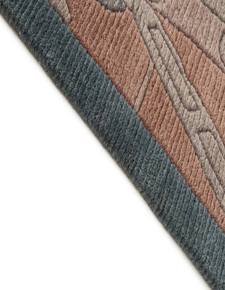 Detail image of  8' 1 x 11' 5  Hand Knotted Nepal Wool Rug