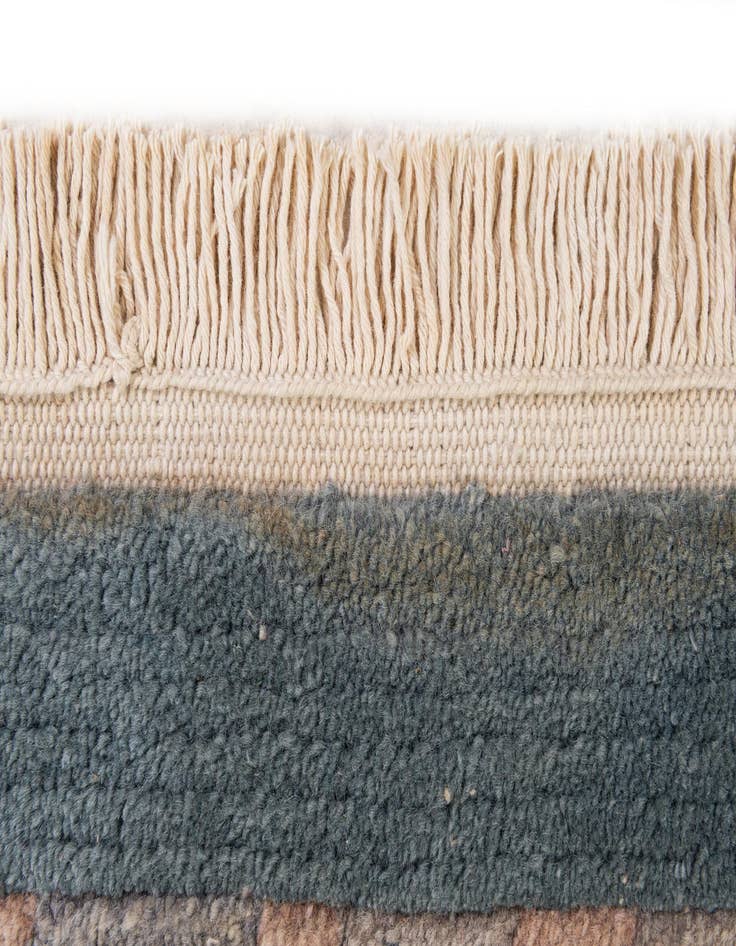 Detail image of  8' 1 x 11' 5  Hand Knotted Nepal Wool Rug