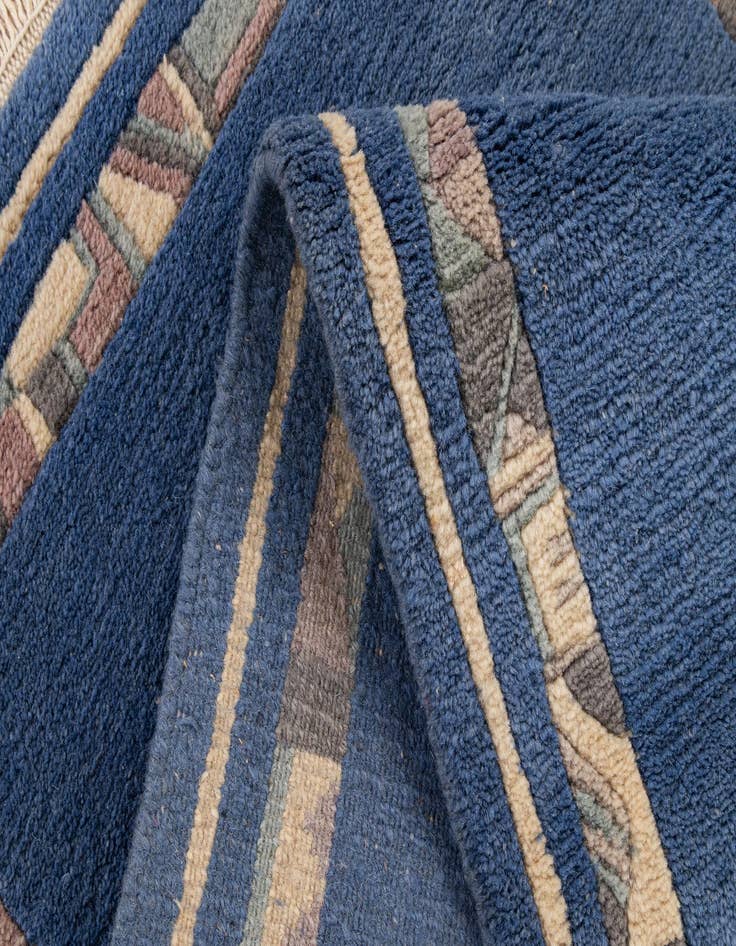 Detail image of  2' 5 x 4' 6  Hand Knotted Nepal Wool Rug