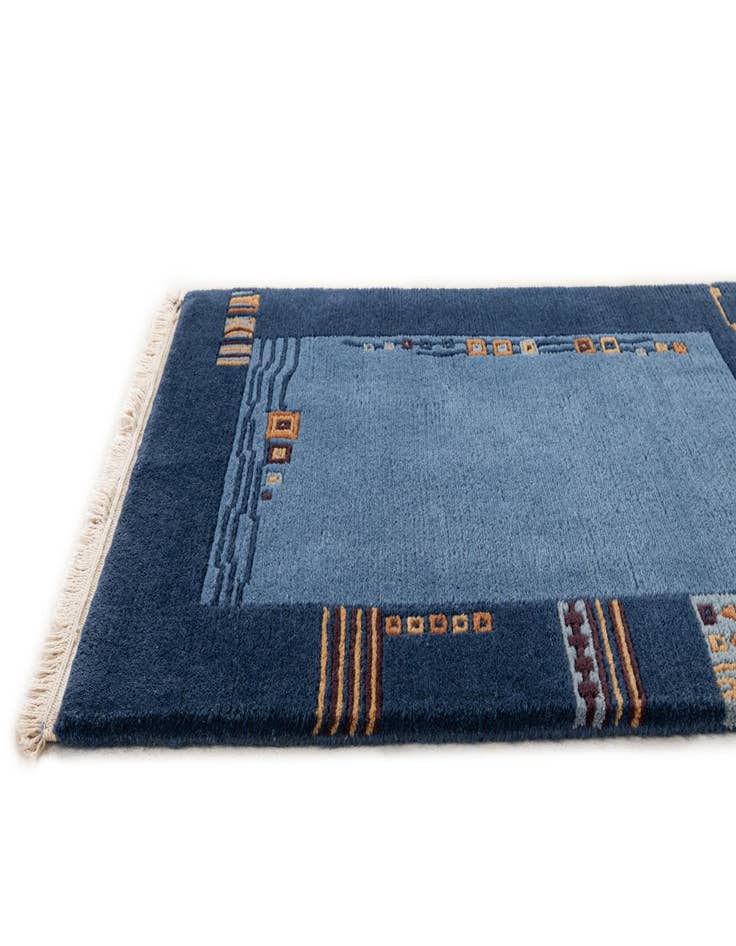 Detail image of  2' 1 x 3' 1  Hand Knotted Nepal Wool Rug