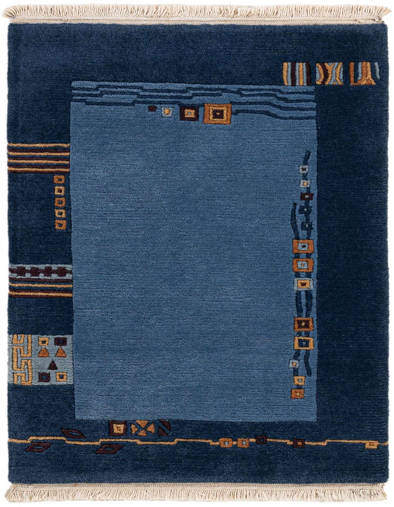 Primary image  2' 1 x 3' 1  Hand Knotted Nepal Wool Rug