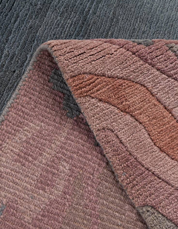 Detail image of  8' 5 x 11' 3  Hand Knotted Nepal Wool Rug