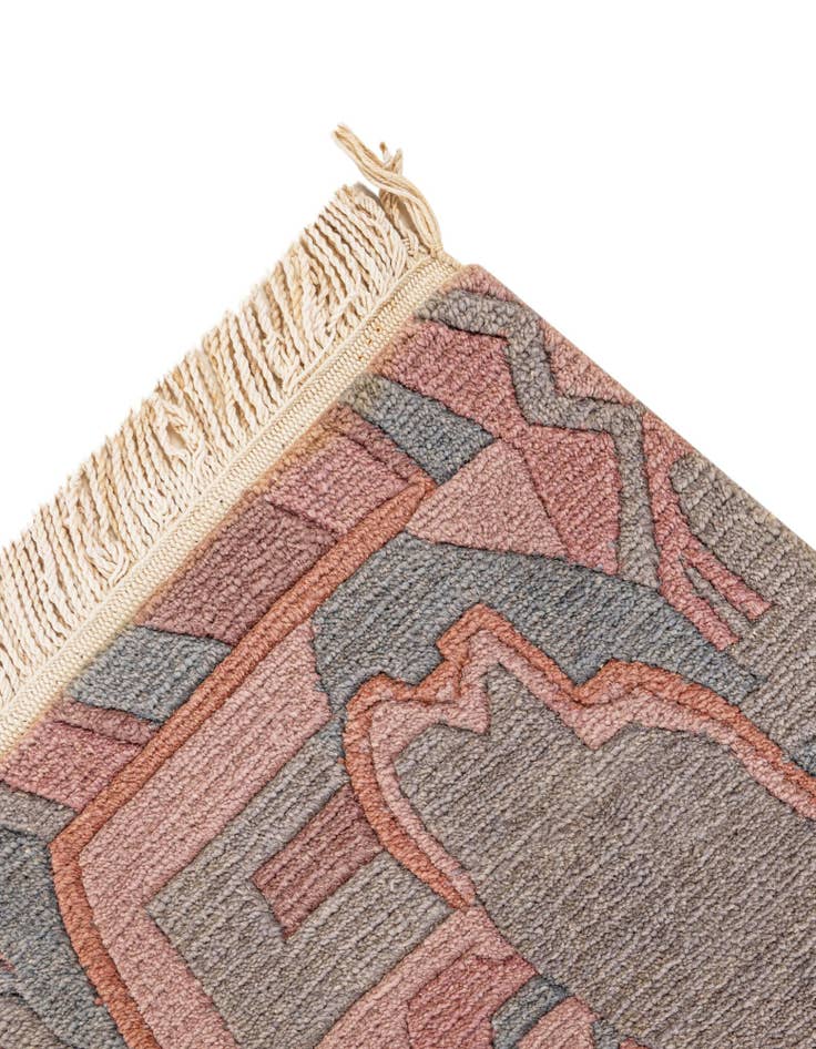 Detail image of  8' 5 x 11' 3  Hand Knotted Nepal Wool Rug