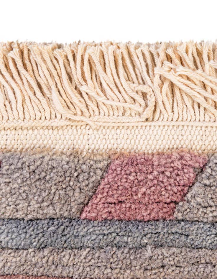 Detail image of  8' 5 x 11' 3  Hand Knotted Nepal Wool Rug