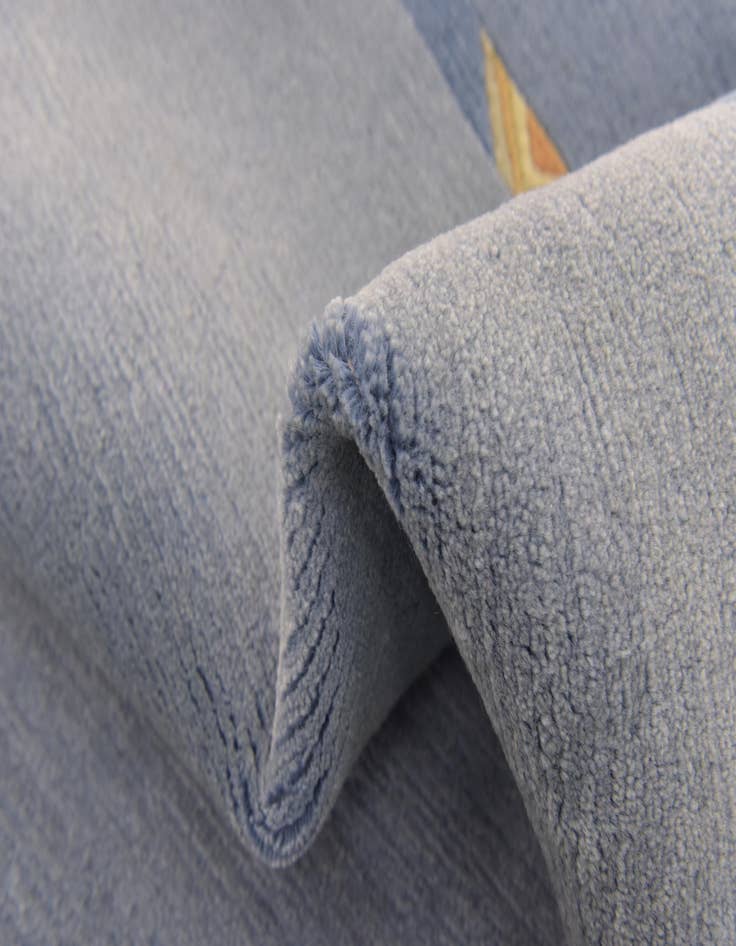 Detail image of  5' 8 x 7' 10  Hand Knotted Nepal Persian Wool Rug