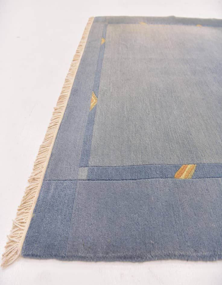 Detail image of  5' 8 x 7' 10  Hand Knotted Nepal Persian Wool Rug