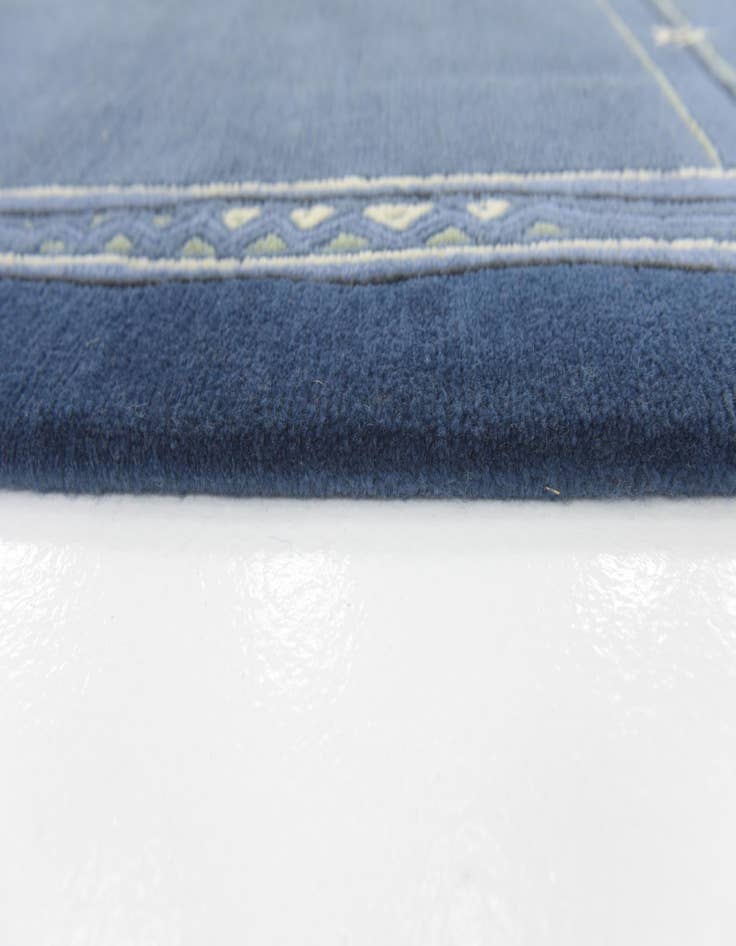 Detail image of  5' 8 x 7' 10  Hand Knotted Nepal Wool Rug