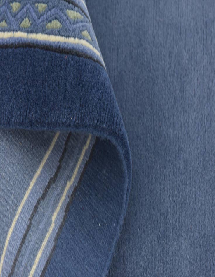 Detail image of  5' 8 x 7' 10  Hand Knotted Nepal Wool Rug