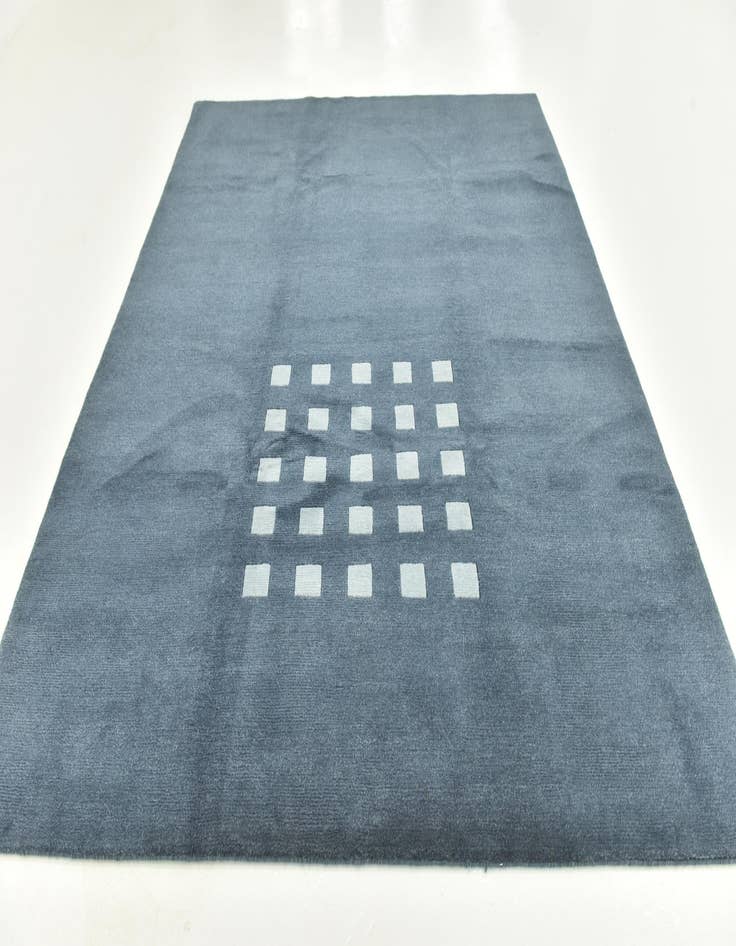 Detail image of  7' 6 x 9' 1  Hand Knotted Nepal Wool Rug