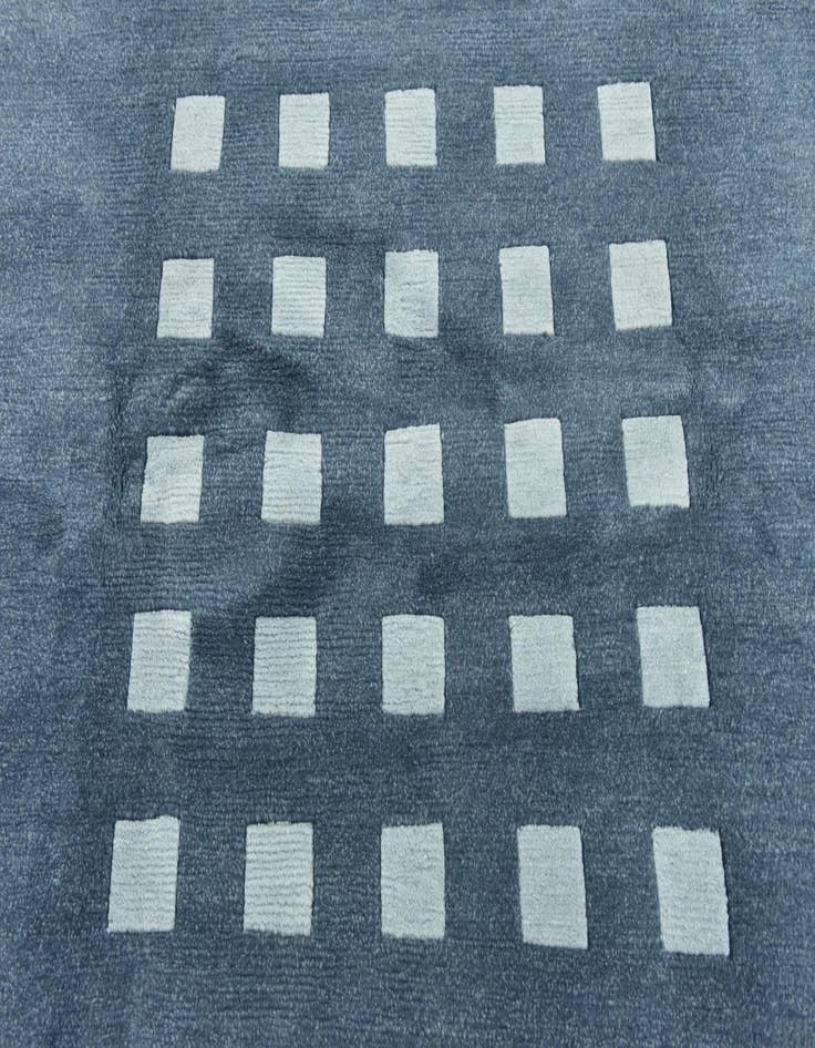 Detail image of  7' 6 x 9' 1  Hand Knotted Nepal Wool Rug