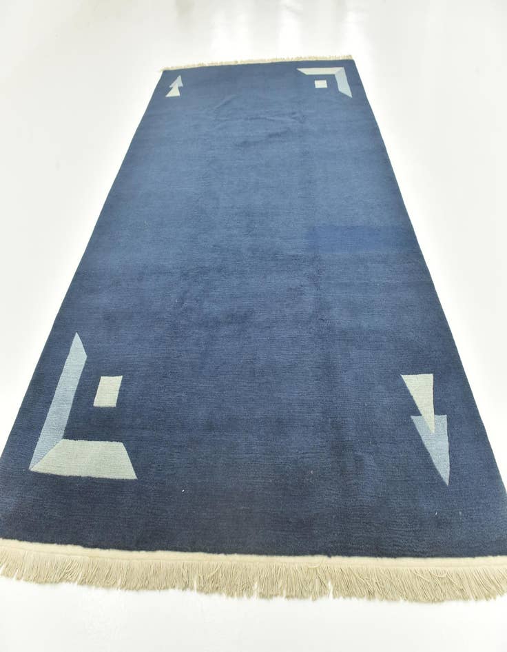 Detail image of  6' 7 x 10'  Hand Knotted Nepal Wool Rug