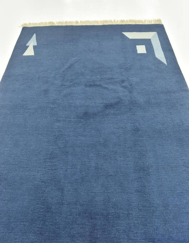 Detail image of  6' 7 x 10'  Hand Knotted Nepal Wool Rug