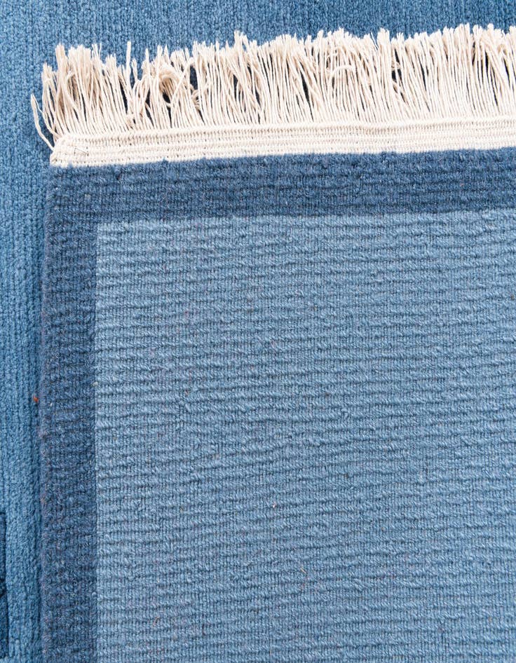 Detail image of  4' 8 x 6' 6  Hand Knotted Nepal Wool Rug