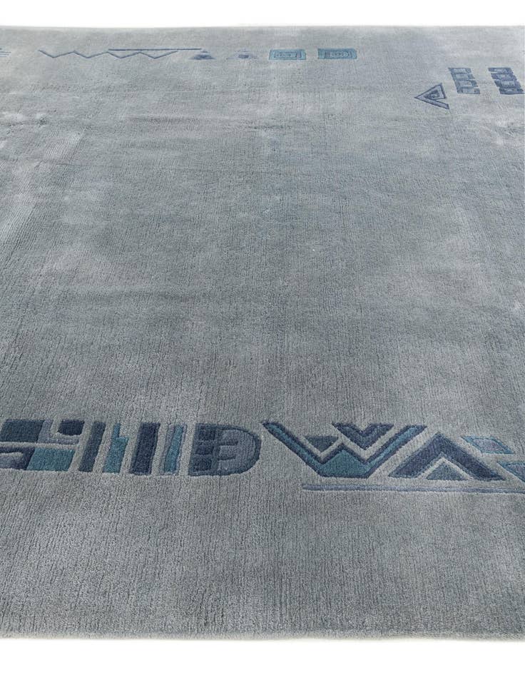 Detail image of  7' 7 x 8' 11  Hand Knotted Nepal Wool Rug