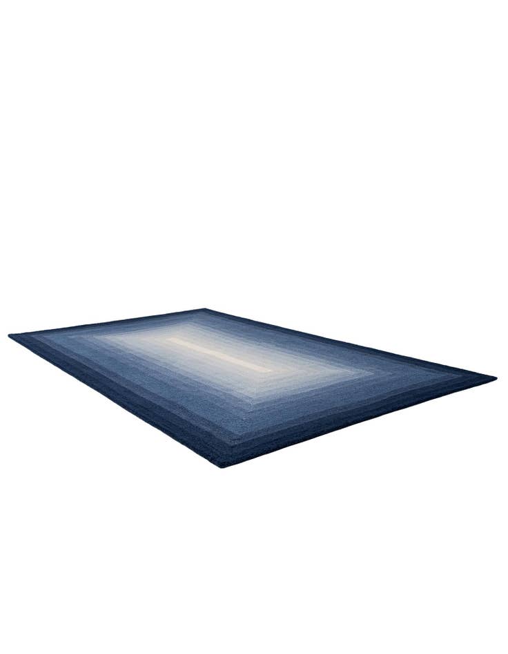 Detail image of  5' 1 x 8' Ombre Wool Rug