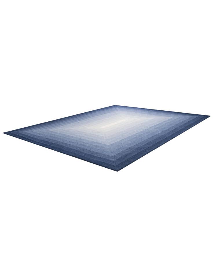 Detail image of  7' 10 x 10' Ombre Wool Rug