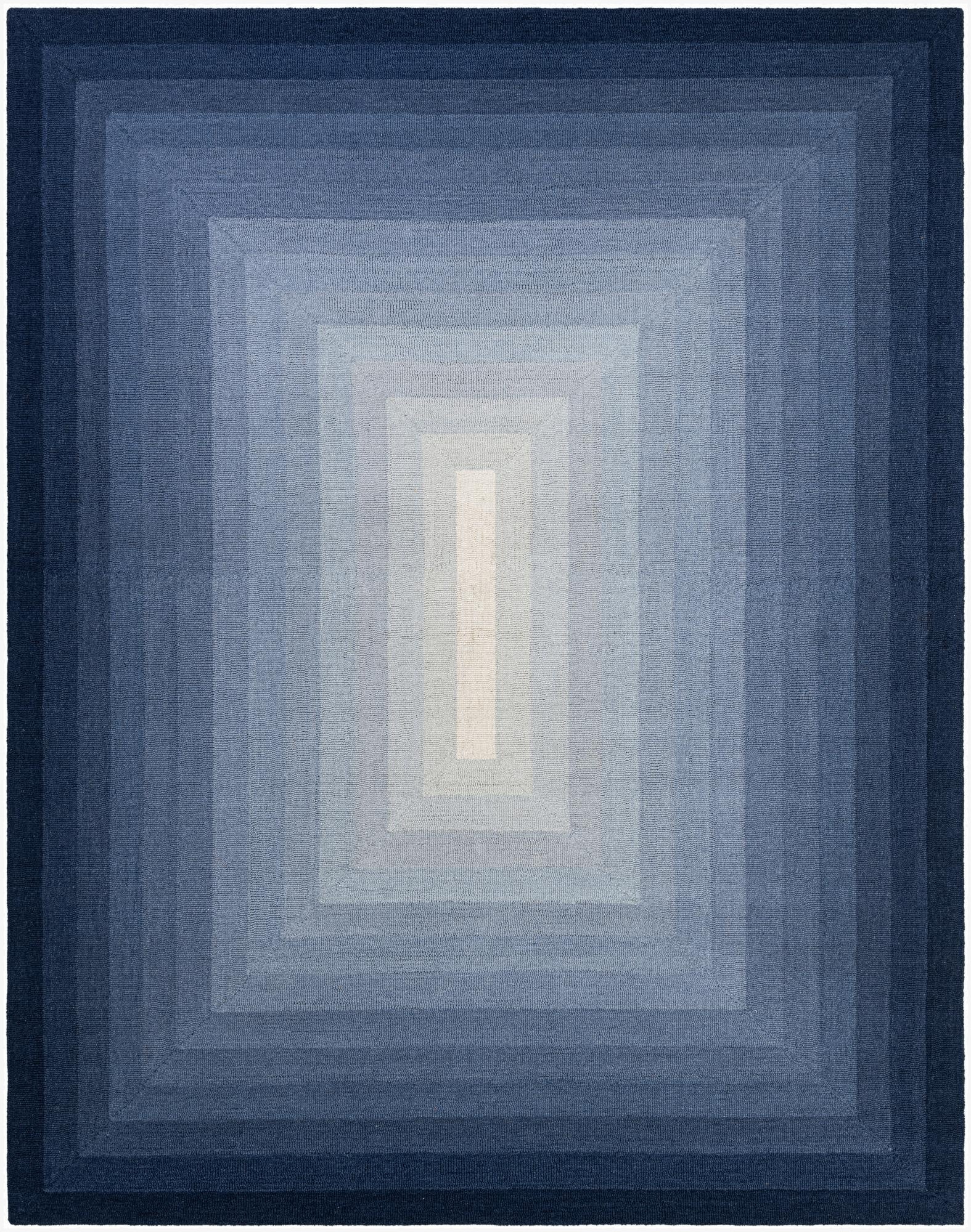  7' 10 x 10' Ombre Wool Rug