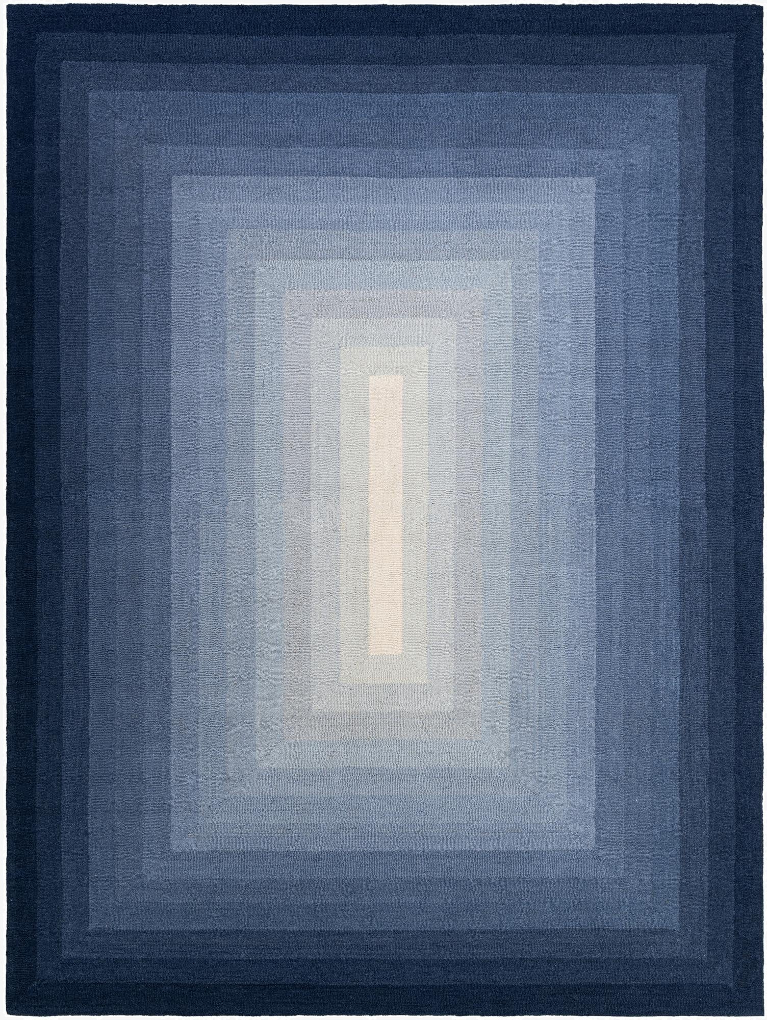  9' x 12' Ombre Wool Rug