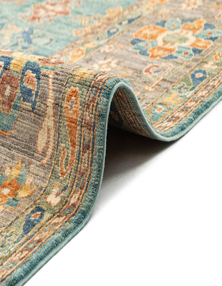 Detail image of  8' 11 x 12' 1  Hand Knotted Oushak Rug