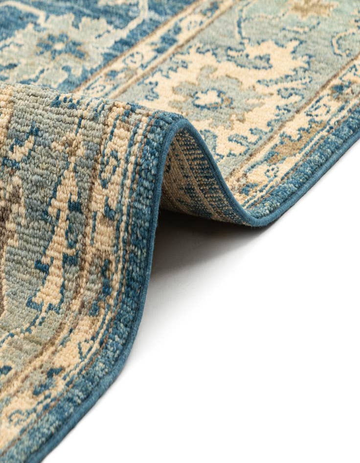 Detail image of  7' 9 x 10'  Hand Knotted Oushak Rug