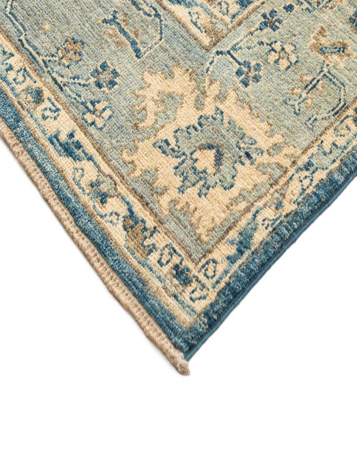 Detail image of  7' 9 x 10'  Hand Knotted Oushak Rug