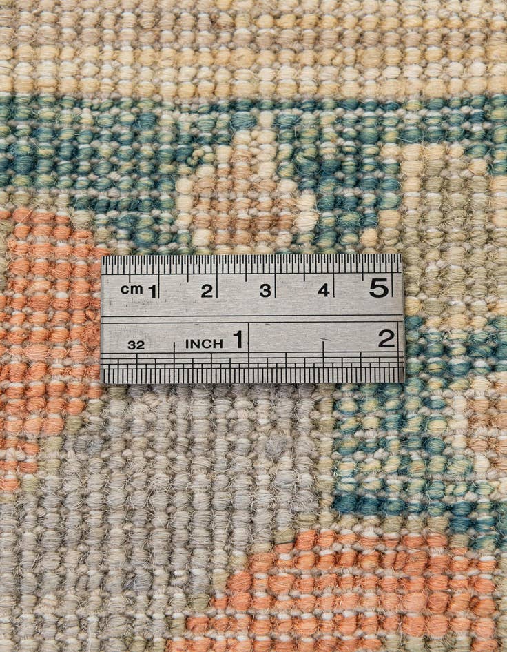 Detail image of  8' x 10' 2  Hand Knotted Oushak Wool Rug