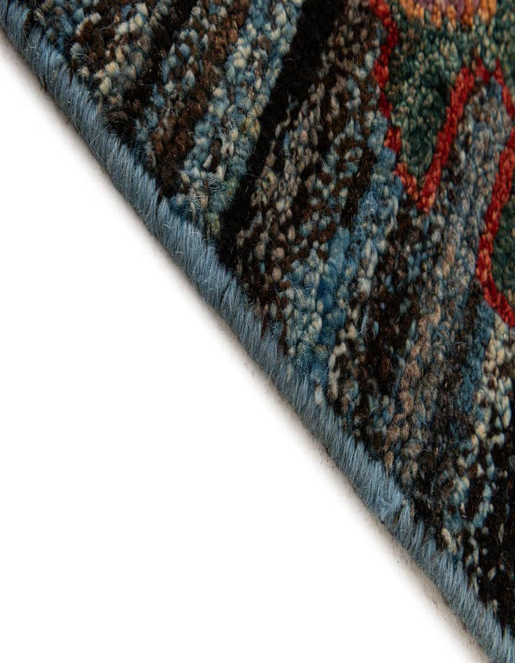 Detail image of  10' 7 x 13' 11  Hand Knotted Oushak Wool Rug