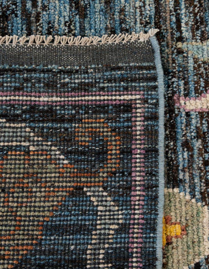 Detail image of  10' 7 x 14' 1  Hand Knotted Oushak Wool Rug