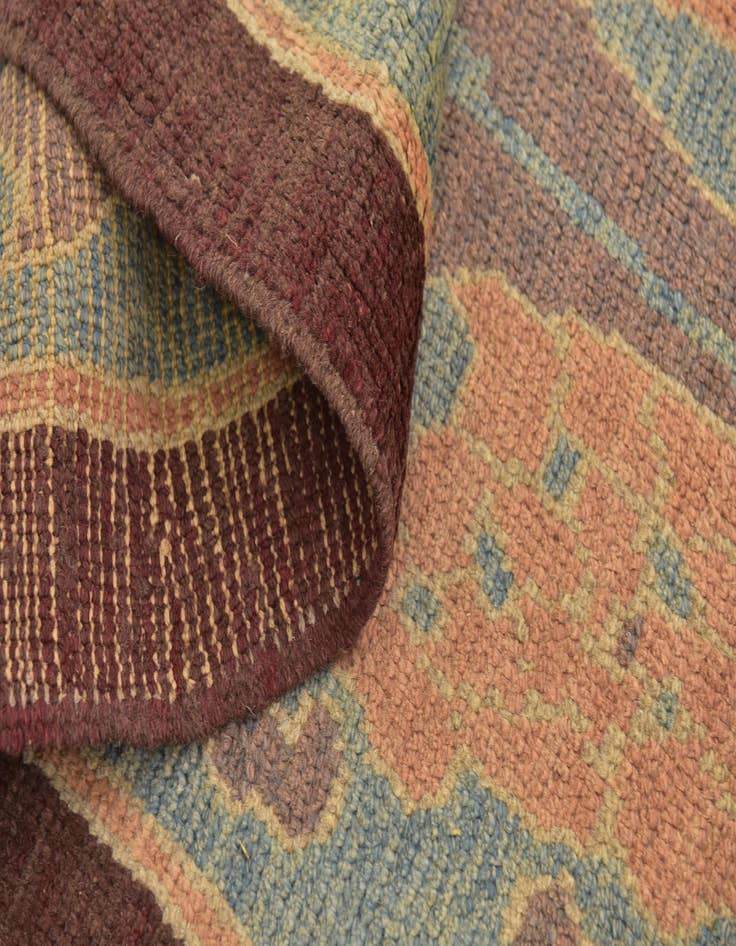 Detail image of  10' 9 x 15' 2  Hand Knotted Oushak Wool Rug