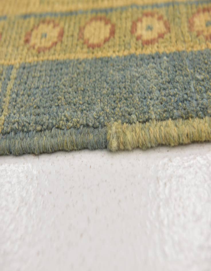 Detail image of  7' x 10' 7  Hand Knotted Oushak Wool Rug