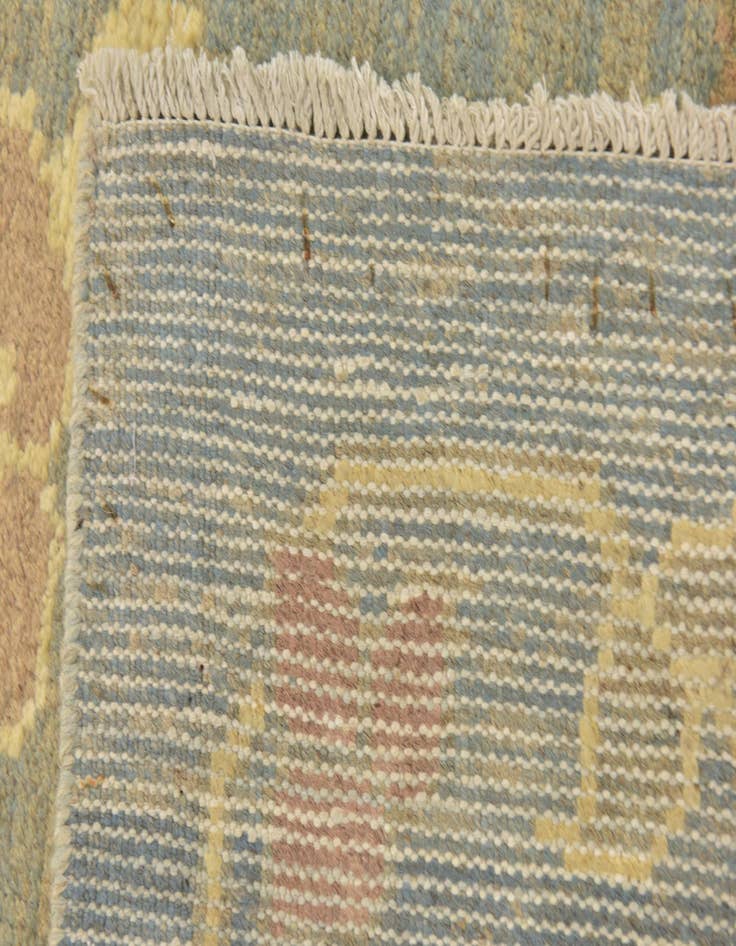 Detail image of  11' 9 x 15' 9  Hand Knotted Oushak Wool Rug