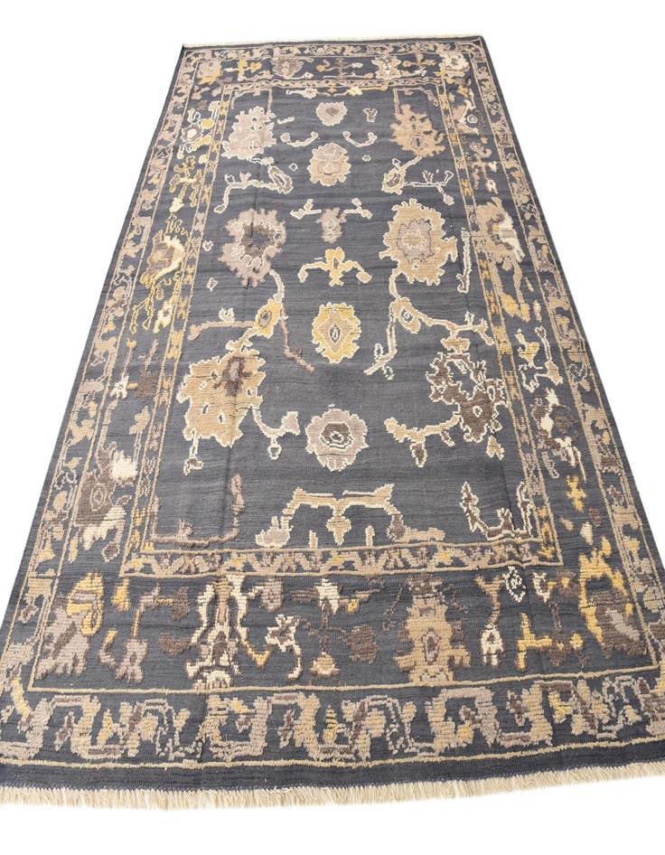 Detail image of 8' x 10' 3 Hand Knotted Oushak Wool Rug