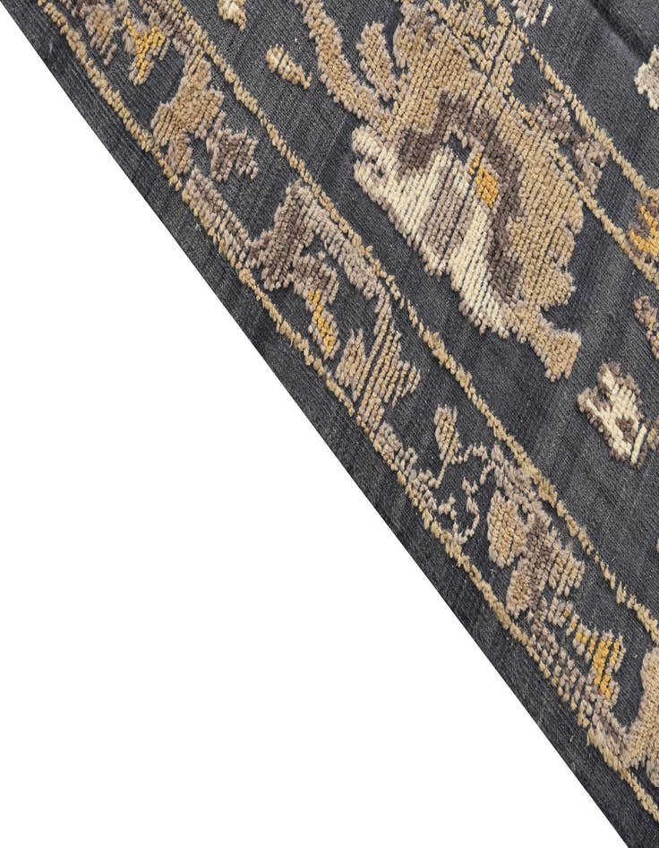 Detail image of 8' x 10' 3 Hand Knotted Oushak Wool Rug