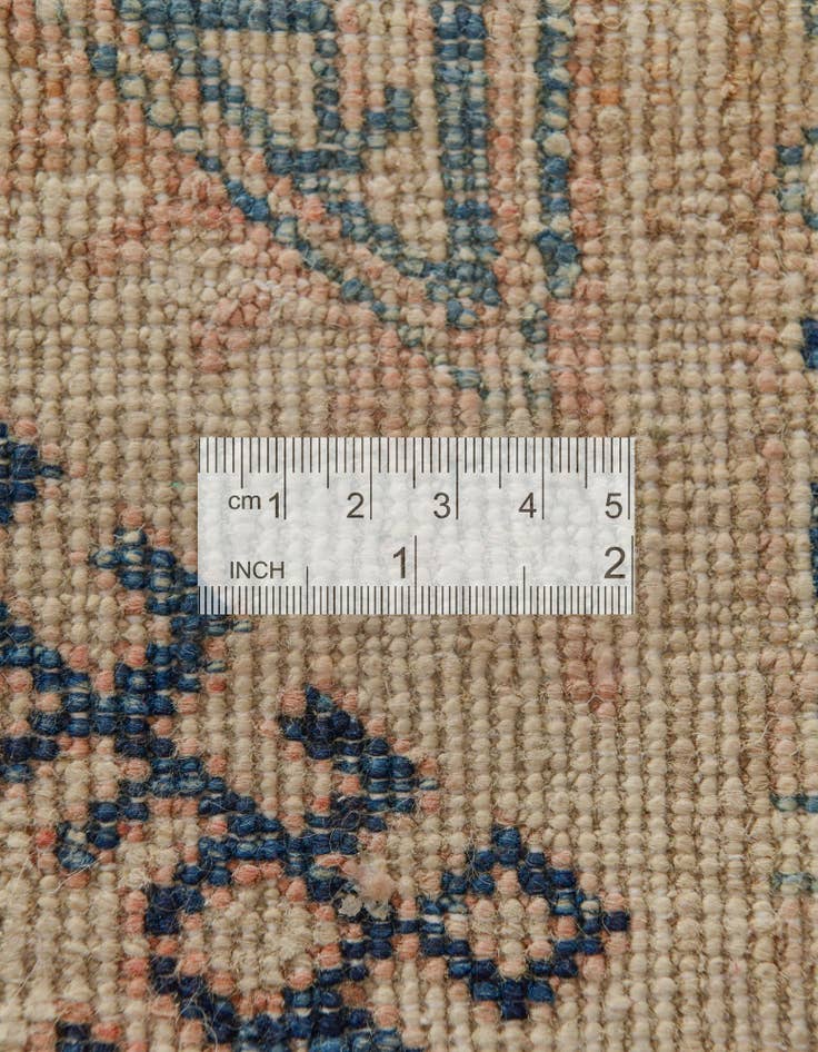 Detail image of  4' 10 x 6' 5  Hand Knotted Oushak Wool Rug