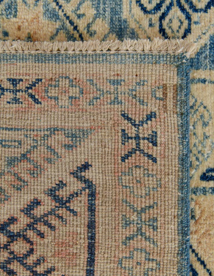Detail image of  4' 10 x 6' 5  Hand Knotted Oushak Wool Rug