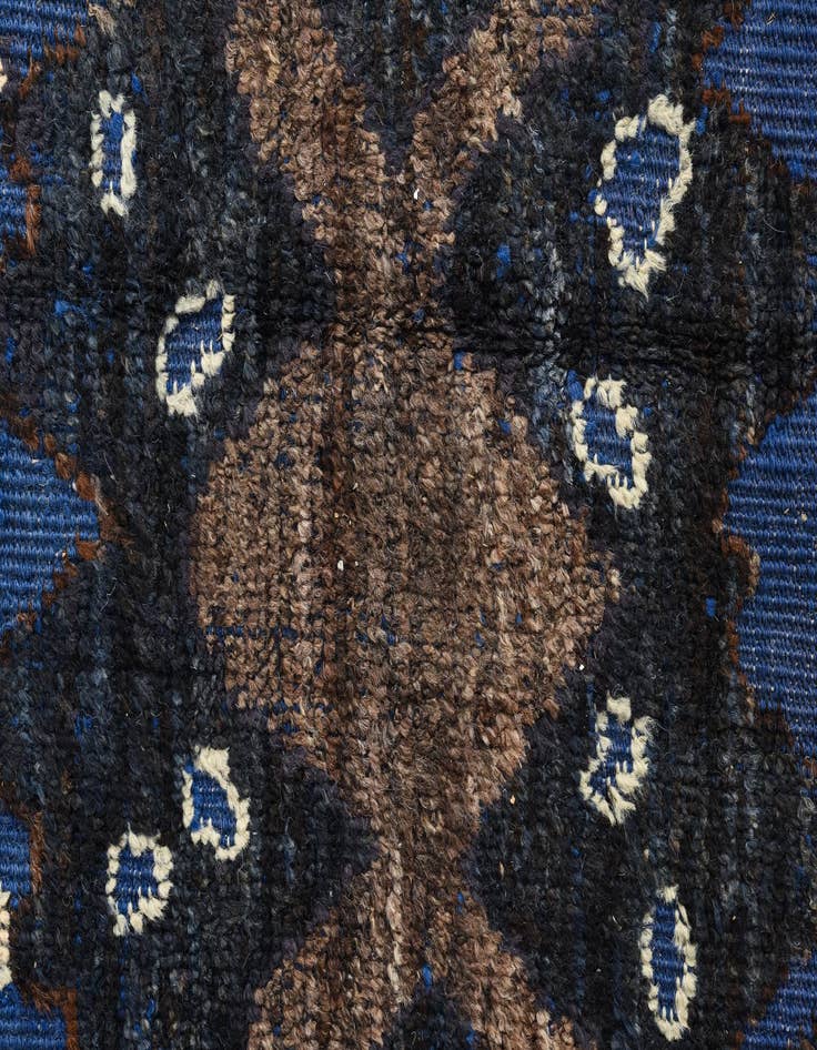 Detail image of  10' 2 x 14'  Hand Knotted Oushak Wool Rug