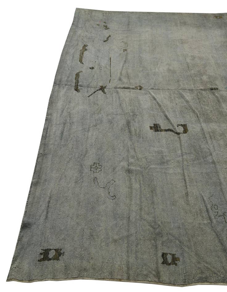 Detail image of  10' x 14' 1  Hand Knotted Oushak Wool Rug