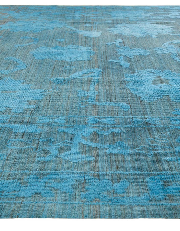 Detail image of  9' 2 x 12' 6  Hand Knotted Oushak Wool Rug