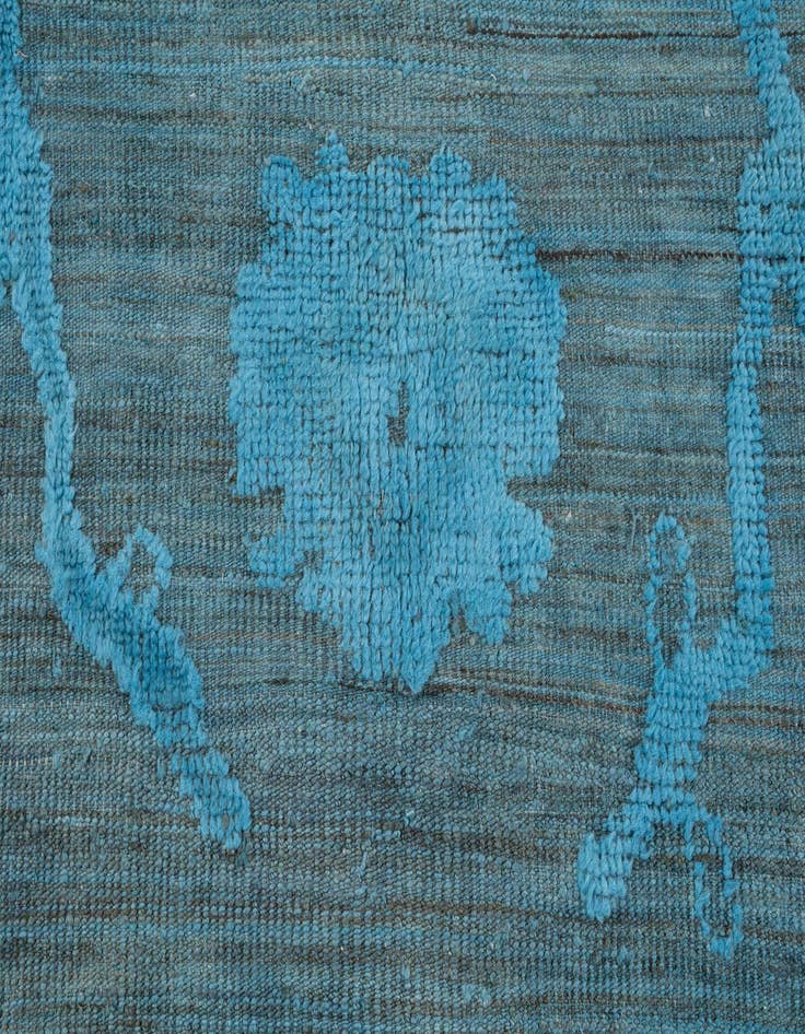 Detail image of  9' 2 x 12' 6  Hand Knotted Oushak Wool Rug