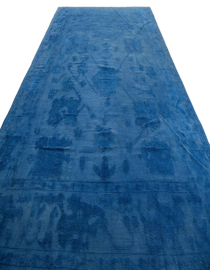 Detail image of  9' 10 x 14' 6  Hand Knotted Oushak Wool Rug