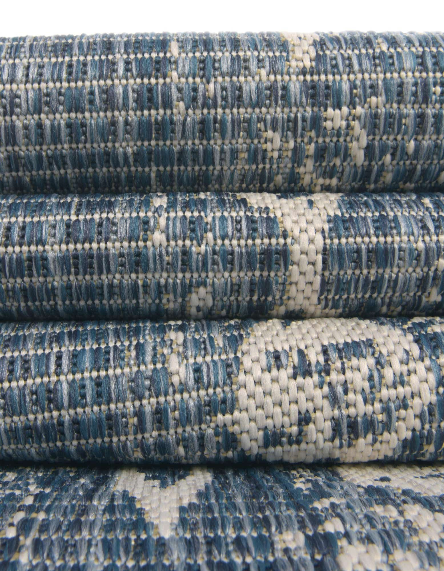 Blue 12' x 16' 1 Bohemian Indoor / Outdoor Rug | Rugs.com