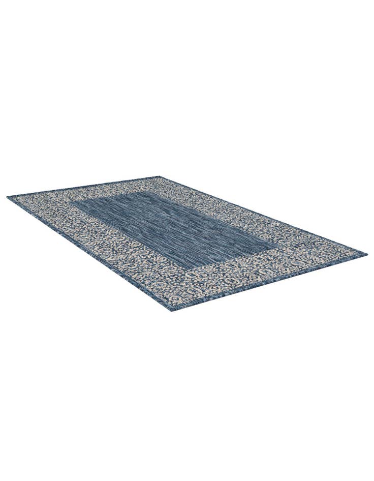 Detail image of 3' x 5' Washable Border Indoor / Outdoor Rug