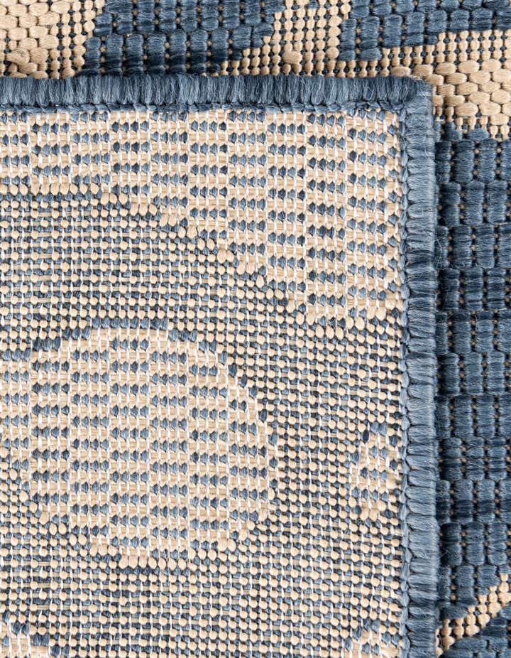 Blue 8' x 11' 4 Botanical Indoor / Outdoor Rug | Rugs.com