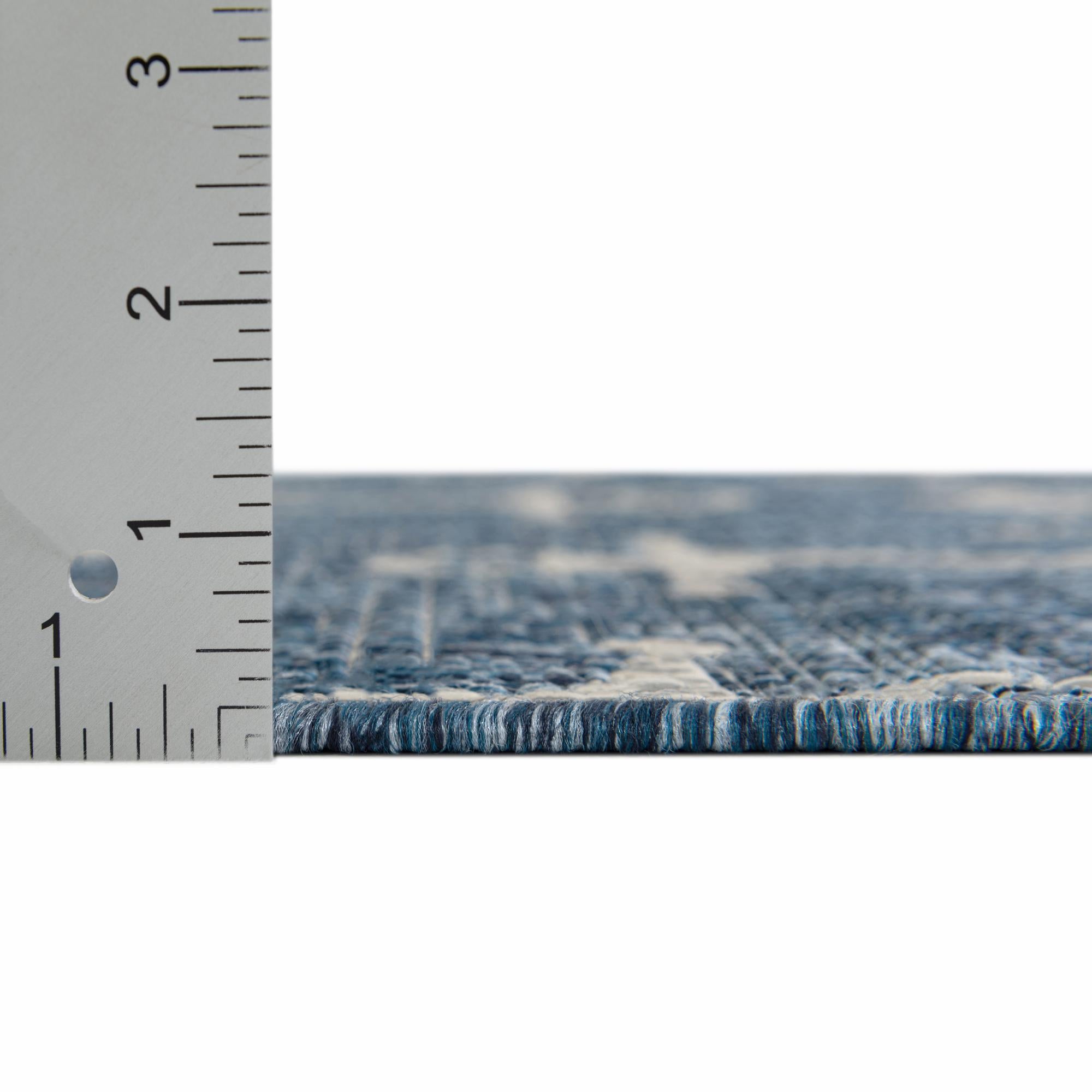 Blue 12' x 16' 1 Coastal Indoor / Outdoor Rug | Rugs.com