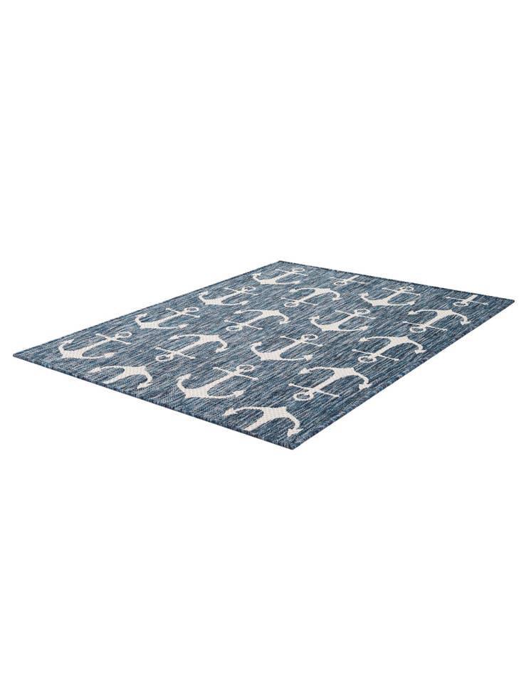 Detail image of  3' x 4'  Washable Coastal Indoor / Outdoor Rug